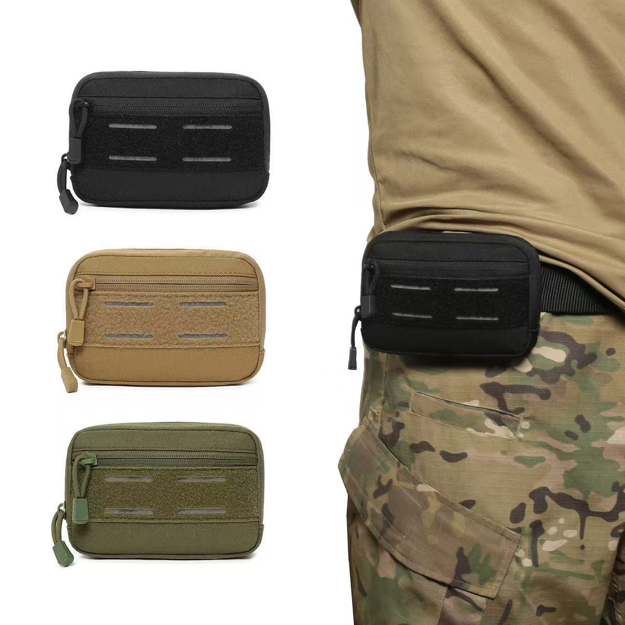 Edc Carry Belt Pouch - Tactical Molle Admin Pouch Outdoor EDC