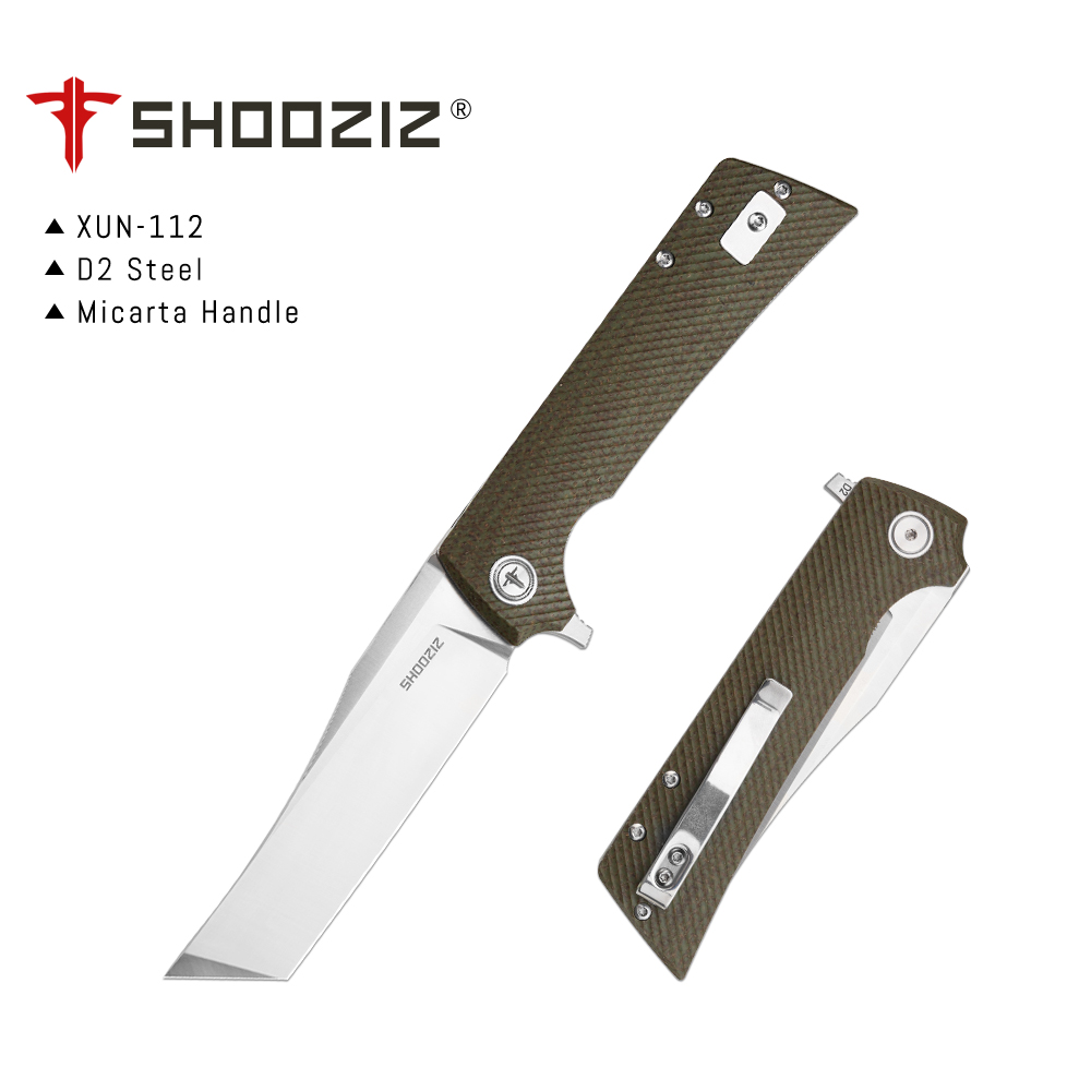 Shooziz XUN112 EDC Folding Kni - Everyday Carry (Edc) Knife 评论和价格