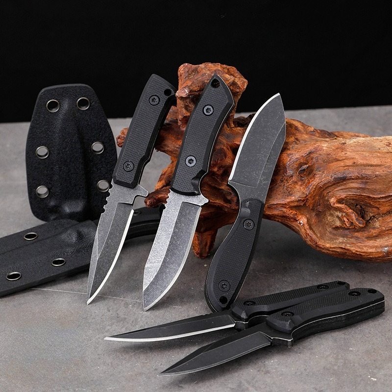 5CR15 Stainless Steel Small Fi - Edc Carry Fixed Blade Knife 评论和价格