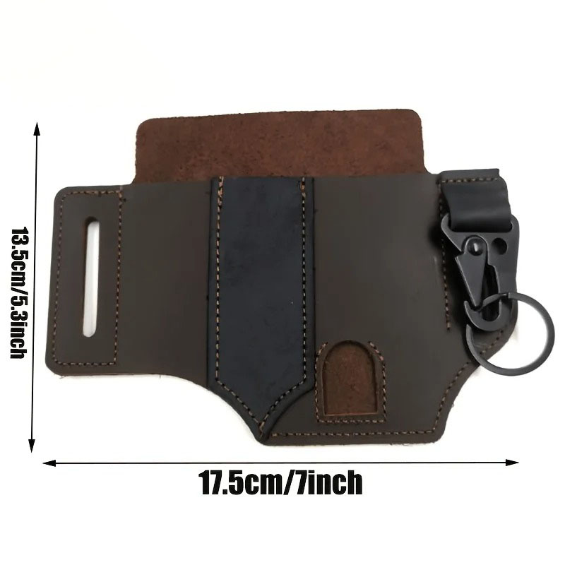 PU Leather EDC Belt Multitool  - Edc Carry Bag For Men 评论和价格