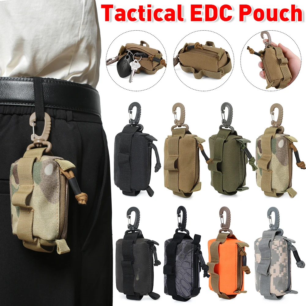 Tactical EDC Pouch Zipper Key  - Edc Carry Card 评论和价格