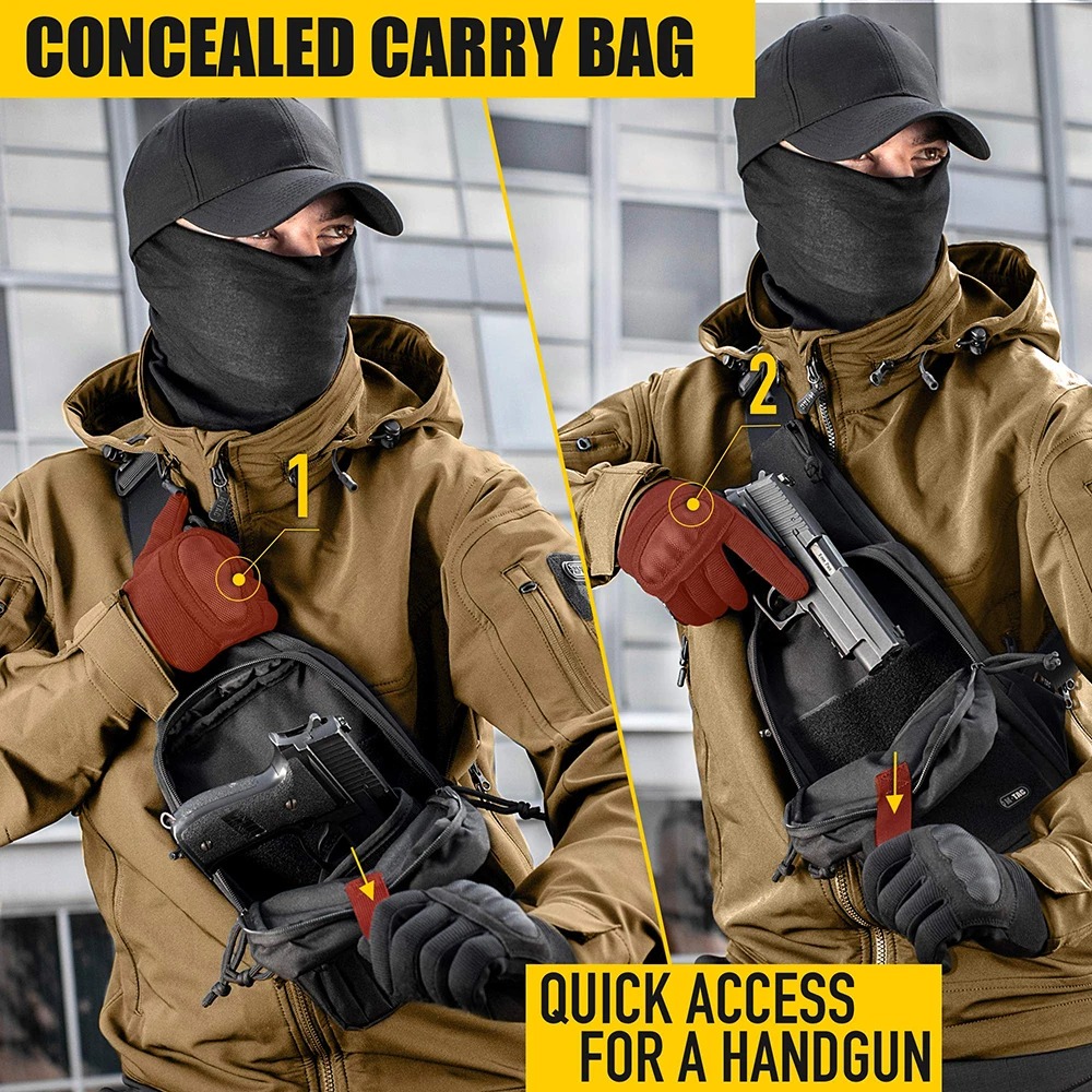 Hunting Crossbody Sling Bag |  - Edc Carry All 评论和价格