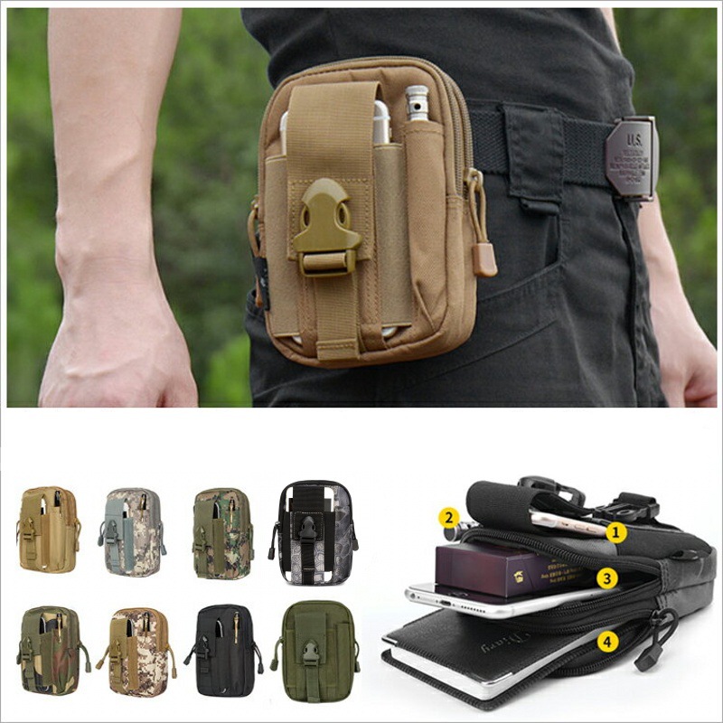 Small Molle Pouch Waist Pack B - Edc Carry Box 评论和价格