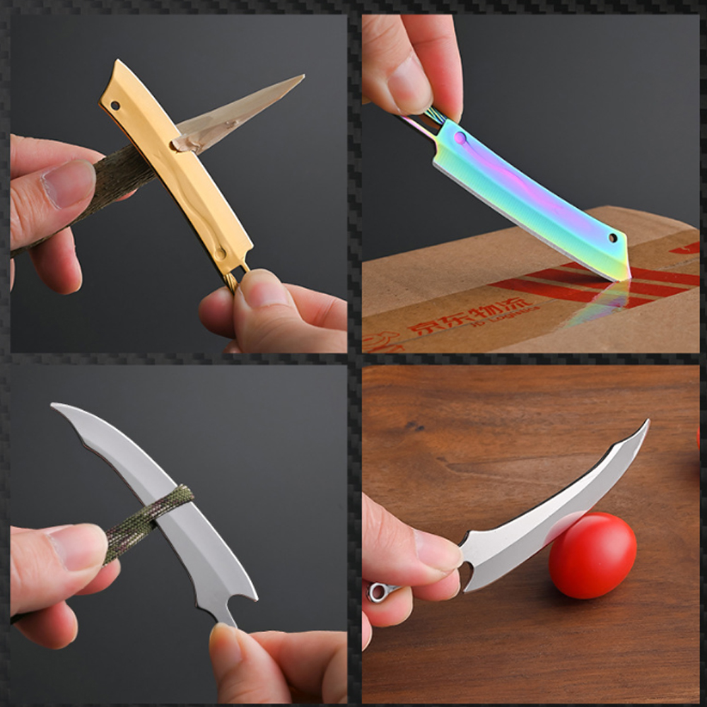 Titanium Mini Knife - Portable - Everyday Carry (Edc) Knife 评论和价格