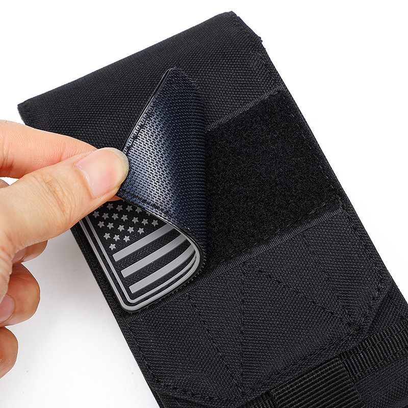 Tactical Double Layer Phone Ba - Edc Carry Bag For Men 评论和价格