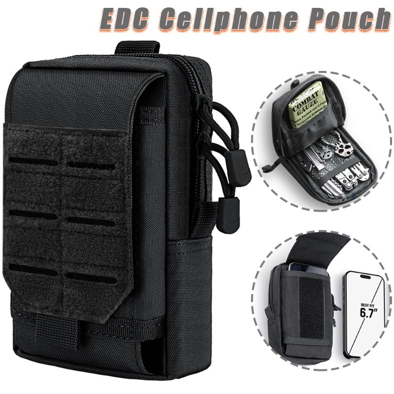Tactical MOLLE EDC Utility Wai - Edc Carry Box 评论和价格