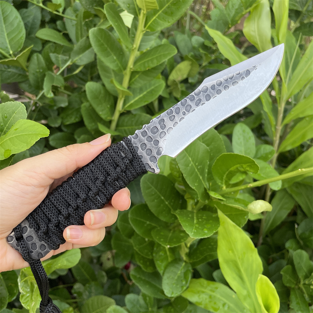 Forged 8cr13mov Blade Pocket k - Edc Carry Fixed Blade Knife 评论和价格