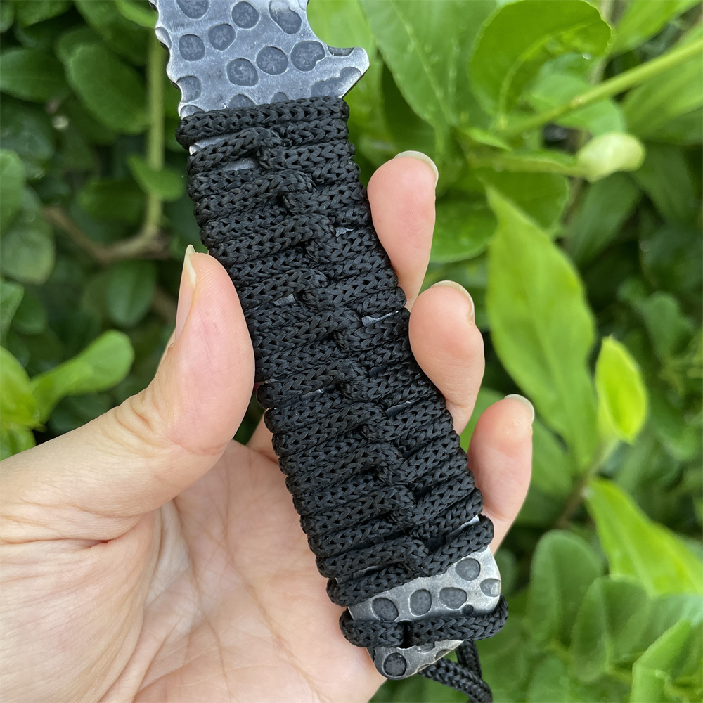 Forged 8cr13mov Blade Pocket k - Edc Carry Fixed Blade Knife 评论和价格