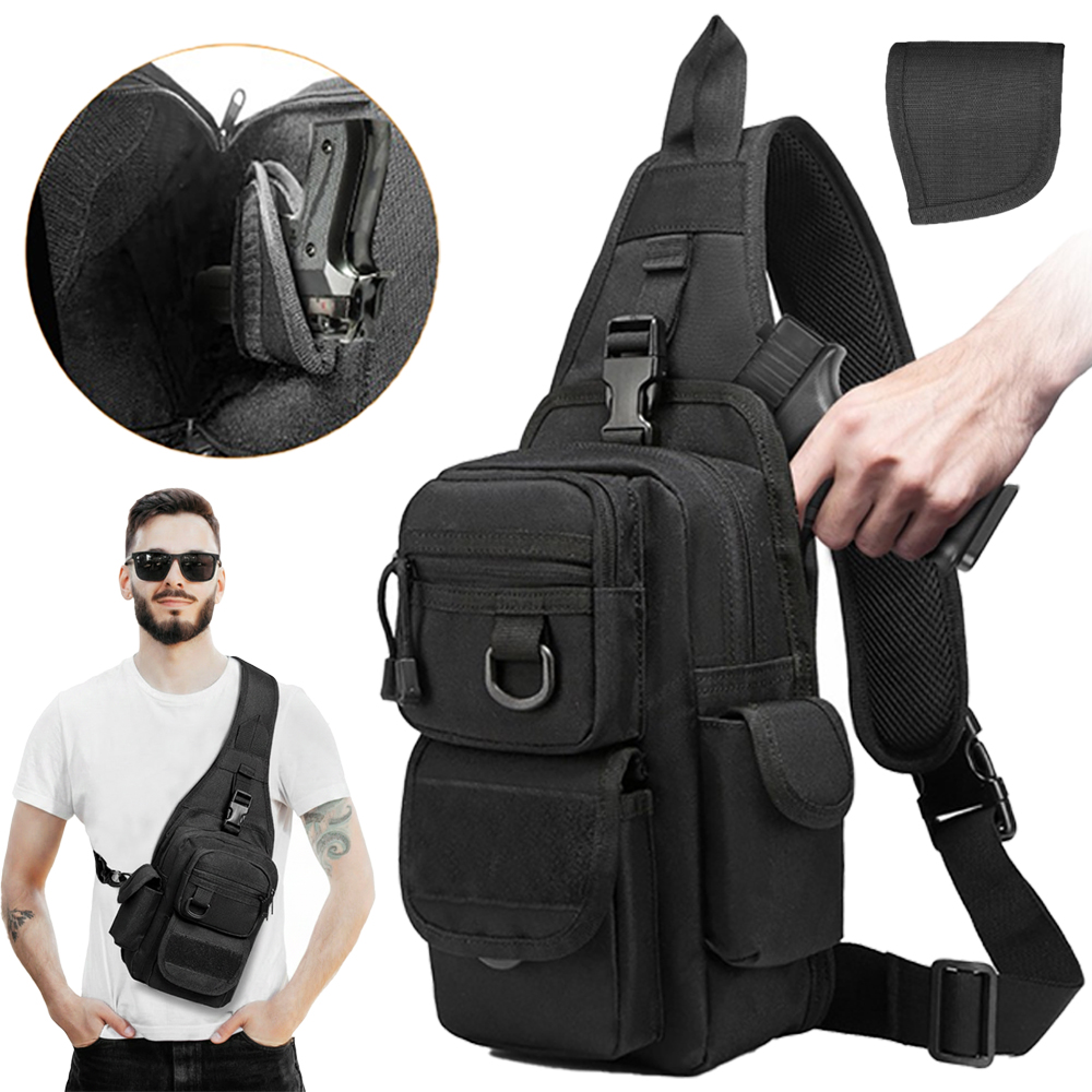 Tactical Pistol Bag Concealed  - Edc Carry Backpack 评论和价格