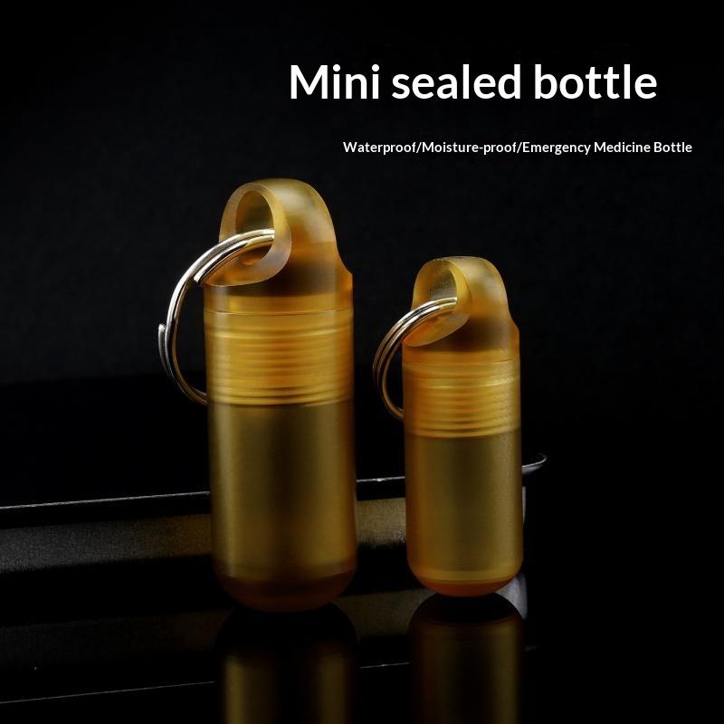 Small Pill Bottle Multifunctio - Edc Carry Box 评论和价格